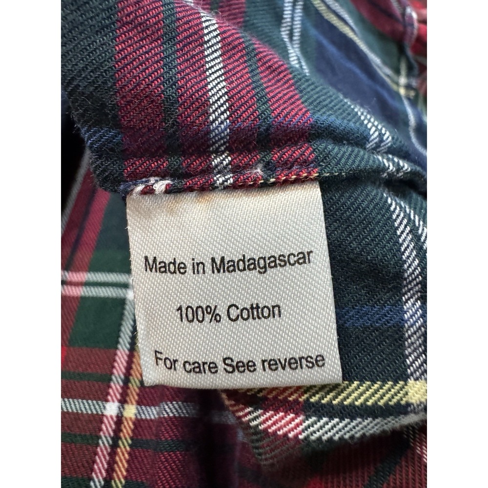 Hill House Ellie Midi Nap Dress Navy Tartan Plaid Size‎ Large - Picture 6 of 10